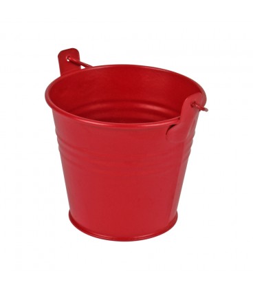 Seau Sevilla zing Ø 9.6 H8 Rouge Ma