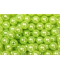 Perles Vert Pomme 10 mm