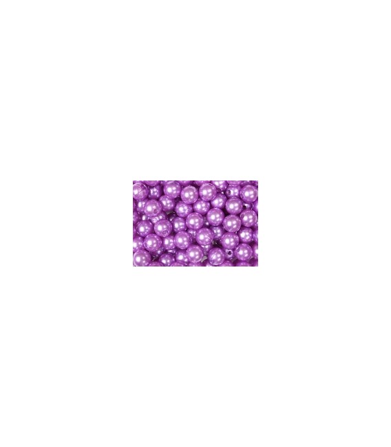 Perles Violet 14 mm