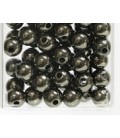 Perles Métalliques Anthracite 10 mm