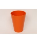 Lot de 9 pot léo Orange gloss Ø12.5
