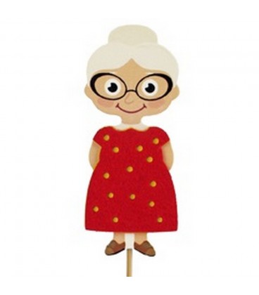 Pics Mamie  feutrine 10x4+50 cm(25)