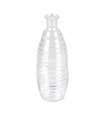 Vase Fomboni verre Ø6.5x h 20