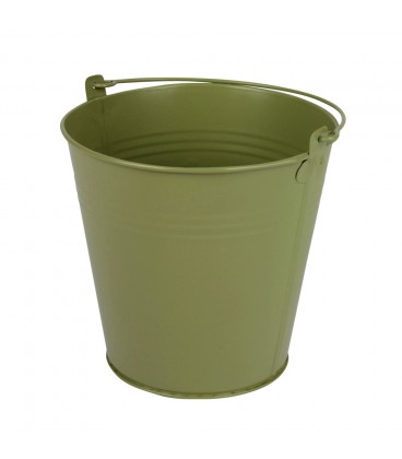 Seau zinc Ø15.5x14.8 ES 14 Vert 