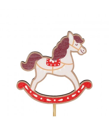 Pics Rocking Horse 8.5+12 cm x24