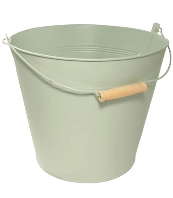 Seau Zinc Vert pale 10 litres 