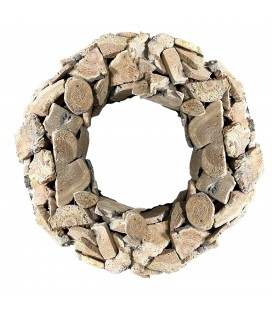 Couronne pomme de pin 30 cm