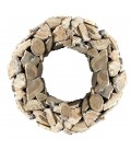 Couronne bois 30 cm