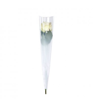 Poche a rose 65x13x03 x 50p Blanc