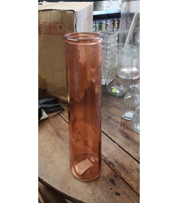 Vase bouteille Rouge Ø 7 h 20.3