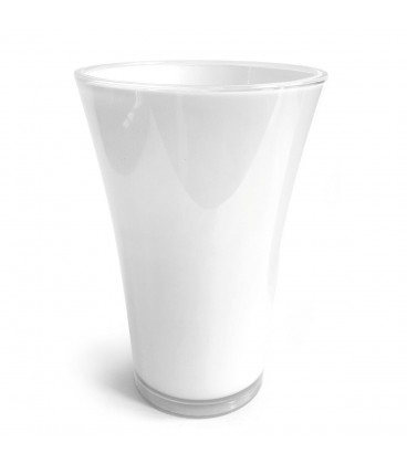 Vase fizzy T 35 Blanc