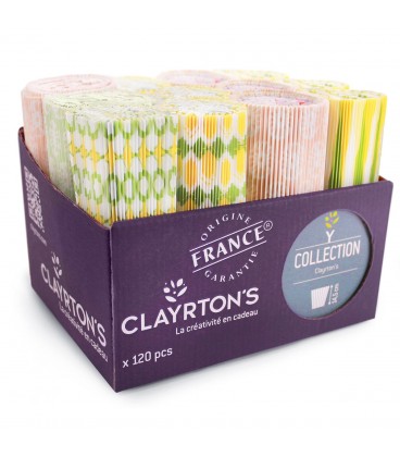 Clairbox Pastel boite de 120 en16cm