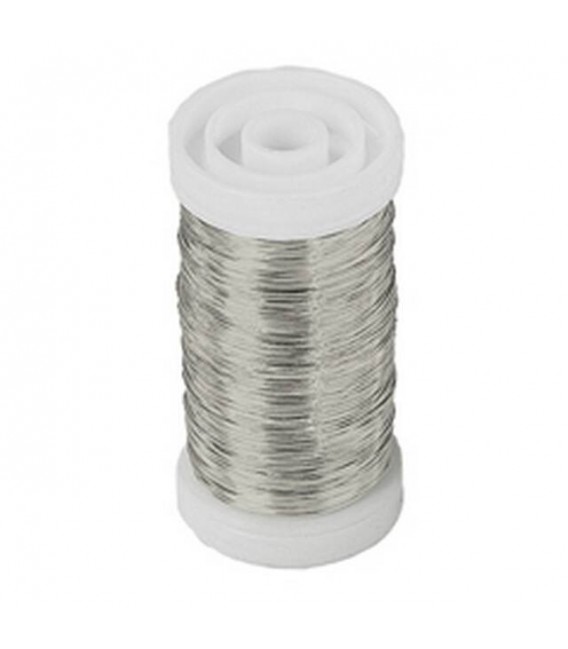 Fil Argent 0.03mm bibine 100g