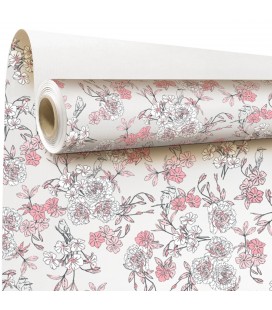 Kraft resist Birdy rose 0.79 x 25m