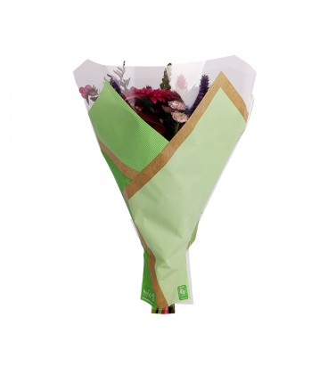 Housse bouquet Vert 52x44x12 cm x50