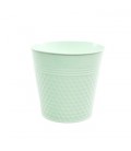 Cache pot Blush Vert Ø 18 h 17