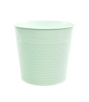 Cache pot Blush Vert Ø 22 h 20