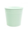 Cache pot Blush Vert Ø 22 h 20