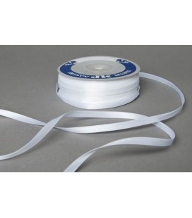 Ruban Satin Blanc 6mmx100m