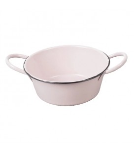 Bassine Rose Pale d18.5 h7 