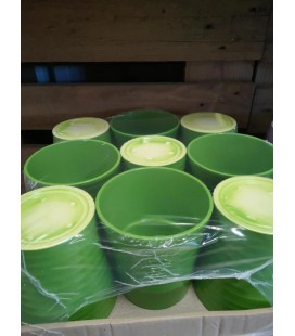 Lot de 9 Pot Céramique Vert  12.50