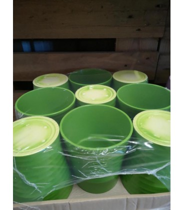 Lot de 9 Pot Céramique Vert  12.50