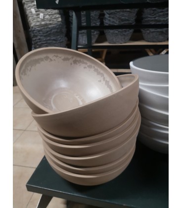 Coupe ronde plast TAUPE Ø 29 h13
