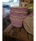 Coupe osier rose lilas Ø 30 h 15