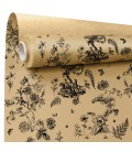 Kraft Toile Noir 0.79 x 40m