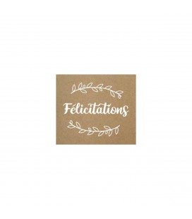 Etiquette Felicitation 500 p