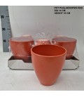 Cache pot ceramique Champagne