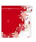 Carré a bulle Silas Rouge 0.80x40