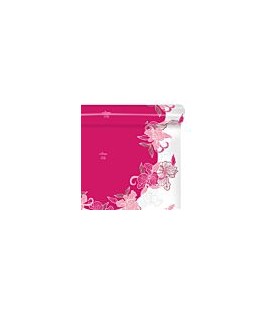 Carré a bulle Silas Fuchsia 0.80x40