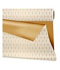 Duomat Flor Or et blanc 1m x 25 m