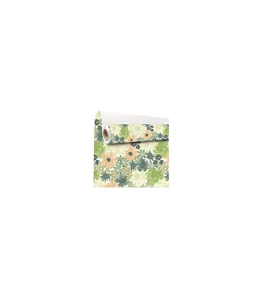 Kraft Florencia vert 0.79 x 40m