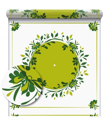 Carré a bulle Janis Matcha 0.80x40m