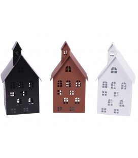 Petite maison deco h 27 cm