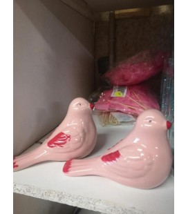 Oiseau ceramique deco 12 cm