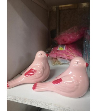 Oiseau ceramique deco 12 cm