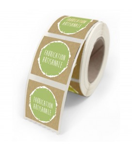 Etiquette  Fabrication artisanale