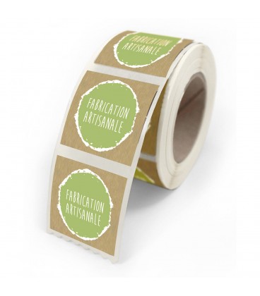 Etiquette  Fabrication artisanale