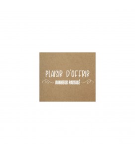 Etiquettes Plaisir et bonheur 500