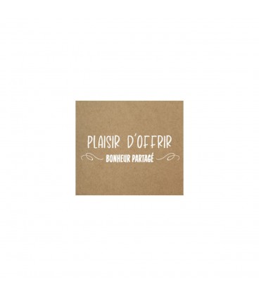 Etiquettes Plaisir et bonheur 500