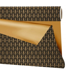 Duomat Flor Or noir 1m x 25 m