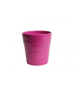 Lot de 9 cache pot Aimee Pink gloss