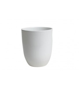 Lot de 6 cache pot Cindy blanc Ø 12