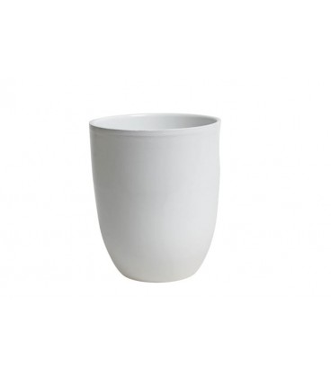 Lot de 6 cache pot Cindy blanc Ø 12