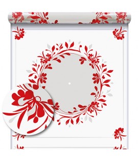 Carré a bulle Janir rouge 0.80 x 40