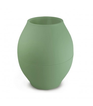 Vase diabolo Sauge d88xh176mm x10