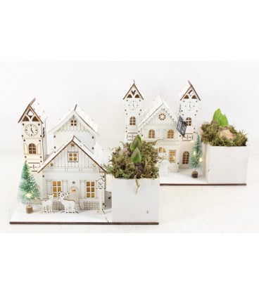 Compo Grande Chapelle blanche x 2 j